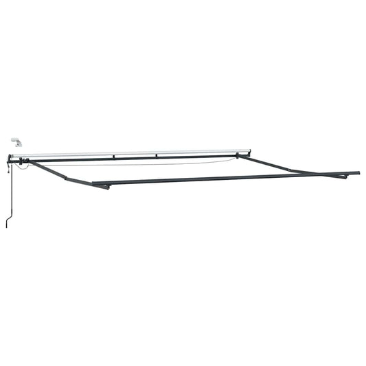 Markiseduk Gul og oransje 400 × 300 cm Polyester