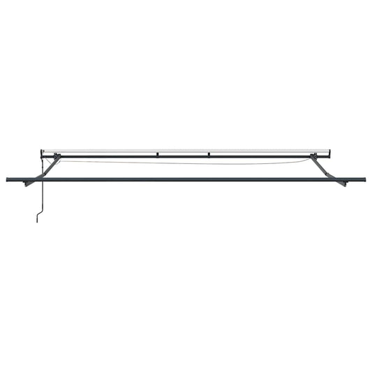 Markiseduk Gul og oransje 400 × 300 cm Polyester