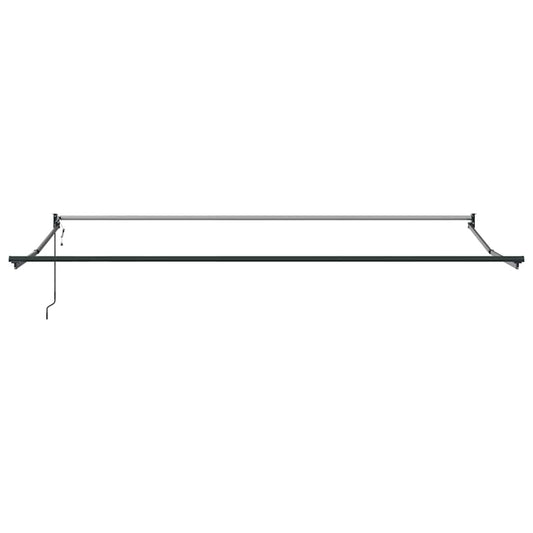 Markise Gul og oransje 400 × 300 cm Polyester og Metall