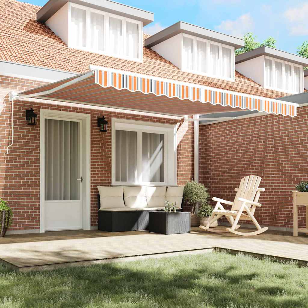Innvendbar Markise Flerfarget 400 × 300 cm vidaXL