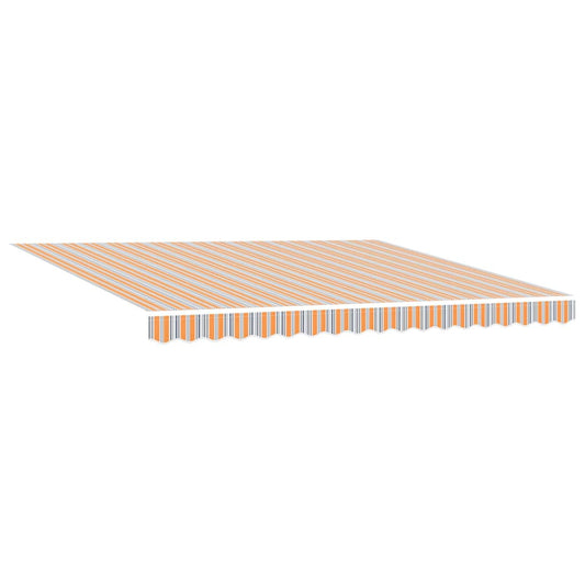 Uttrekkbar markise Flerfarget 400 × 300 cm