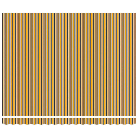 Uttrekkbar markise Flerfarget 400 × 300 cm