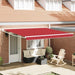 Innvendbar Markise Polyester vidaXL