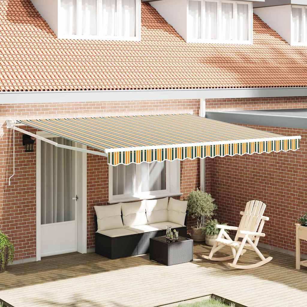 Innvendbar Markise Flerfarget 400 × 300 cm