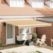 Innvendbar Markise Flerfarget 400 × 350 cm