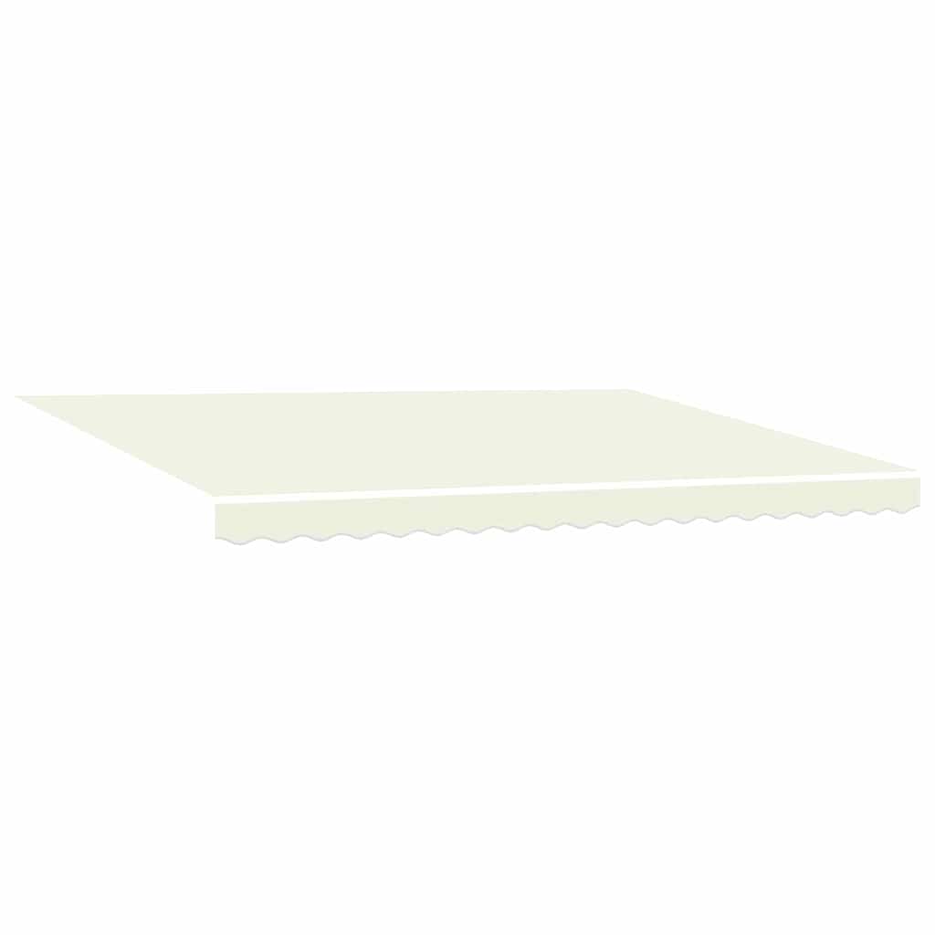 Innvendbar Markise Krem 450 × 300 cm Polyester og Metall vidaXL