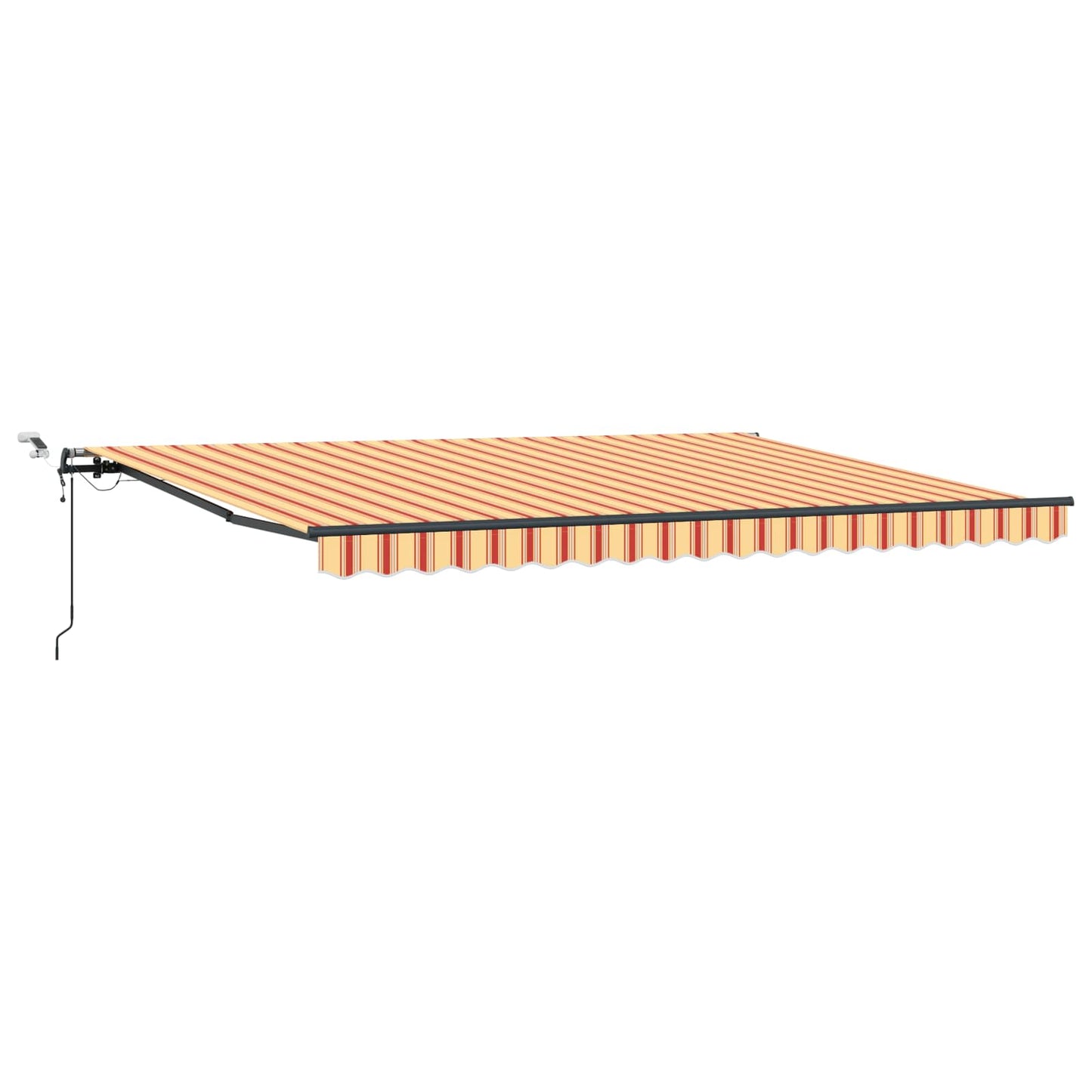 Markiseduk med Gul og oransje 450 × 300 cm Polyester