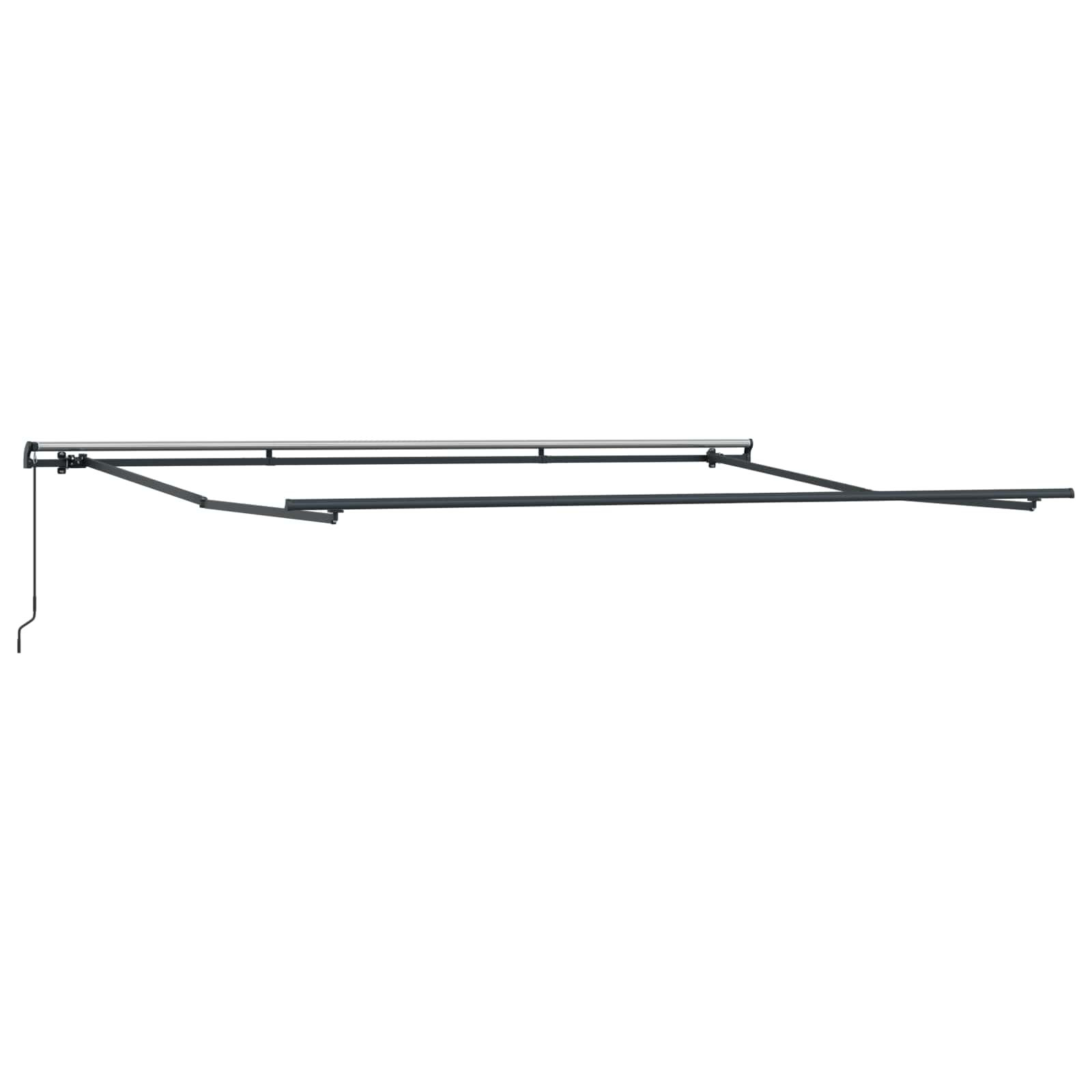 Innvendbar Markise Flerfarget 450 × 300 cm Polyester og stål vidaXL