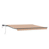 Innvendbar Markise Flerfarget 450 ×300 cm stoff