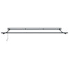 Innvendbar Markise Svart 450x300 cm stoff