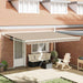Uttrekkbar markise Beige 450 x 300 x 165 cm