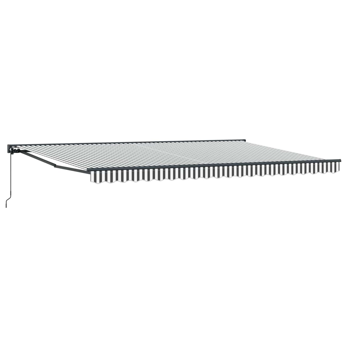 Markiseramme Antrasitt og Hvit 500 × 300 cm