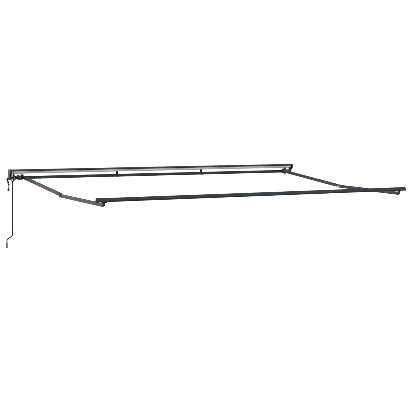 Markiseramme Antrasitt og Hvit 500 × 300 cm