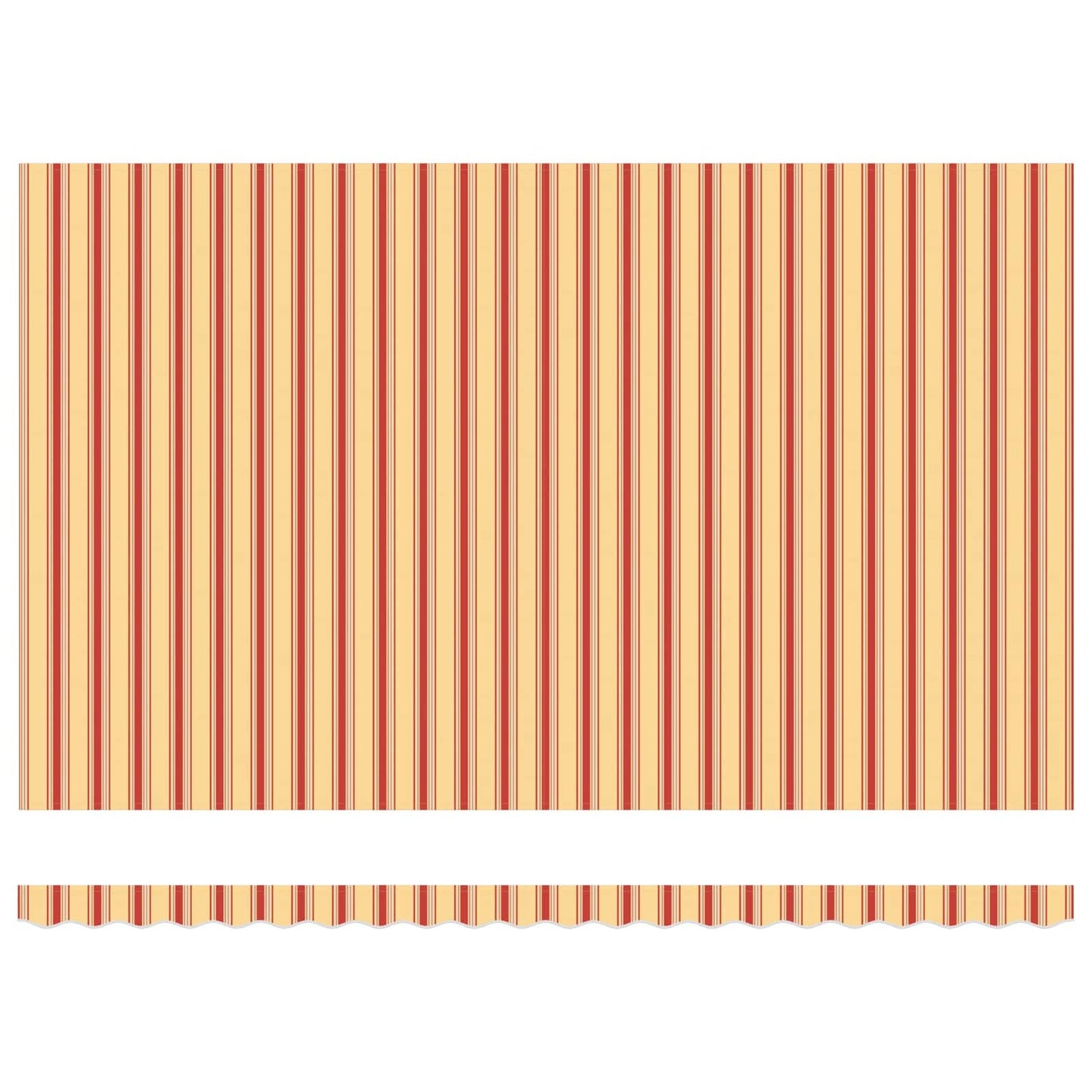 Markiseduk Gul og oransje 500 × 300 cm Polyester