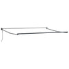 Innvendbar Markise Flerfarget 500 × 300 cm Stoff og Metall