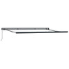 Innvendbar Markise Flerfarget 500 ×300 cm Stoff og Metall