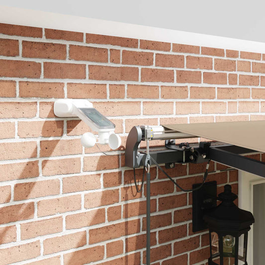 Uttrekkbar markise Beige 500 × 300 cm Polyester