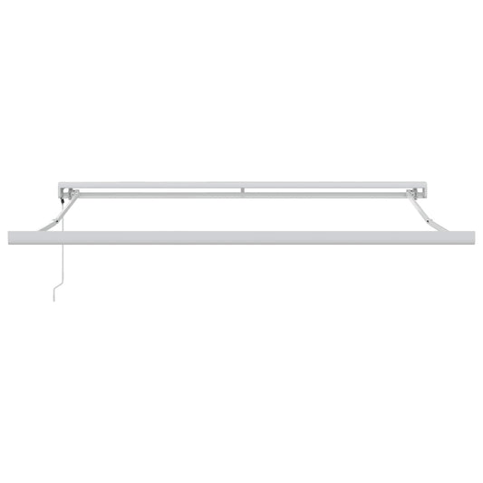 Uttrekkbar markise Beige 500 x 300 x 165 cm Stoff og Metall