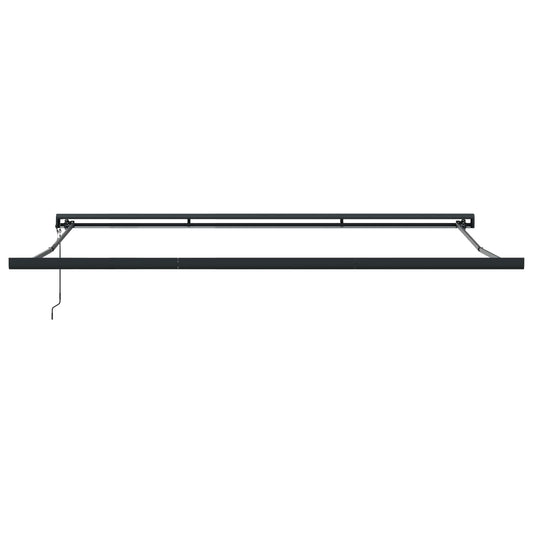 Uttrekkbar markise Beige 500 × 300 cm Stoff og Metall