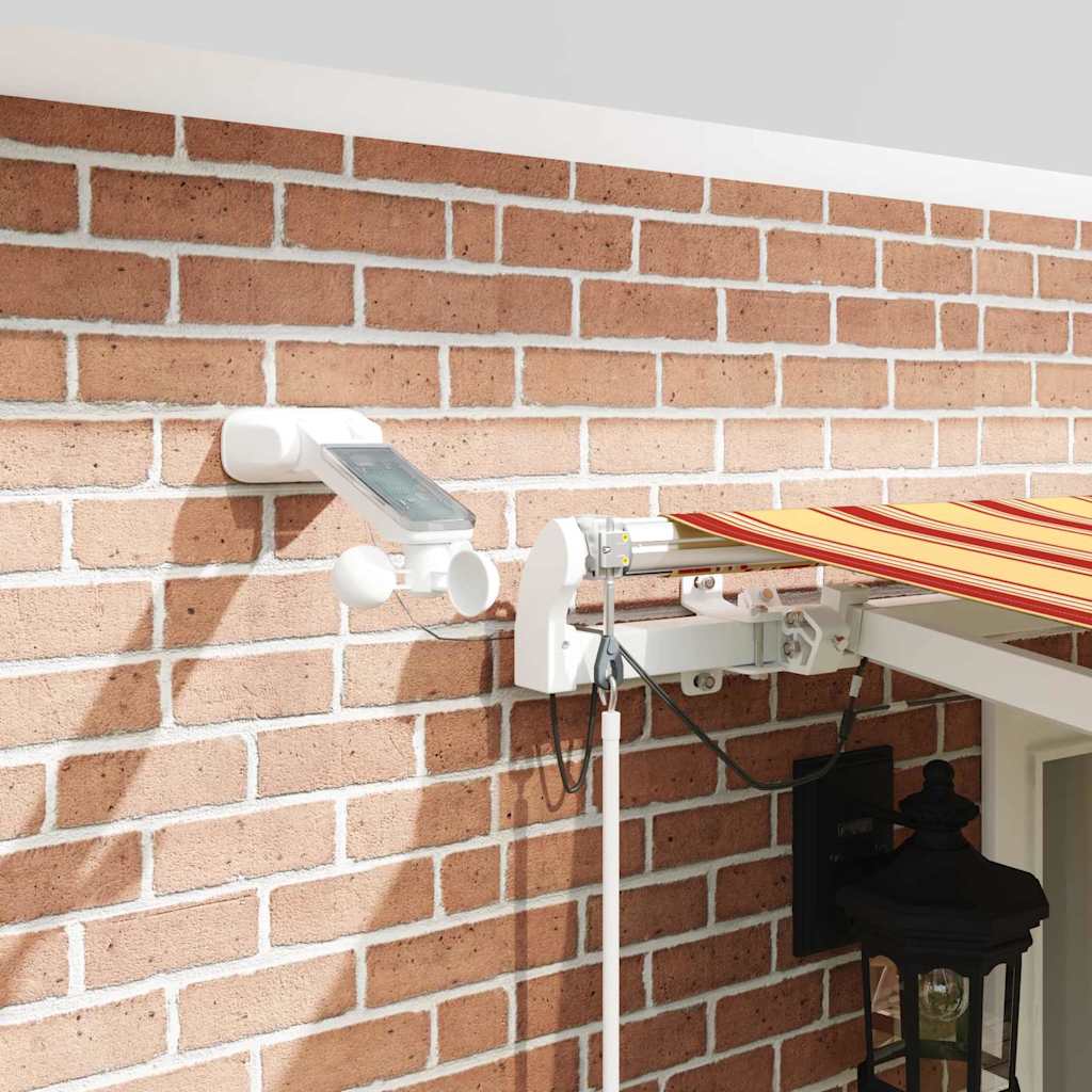 Innvendbar Markise Gul og oransje 500 × 350 cm