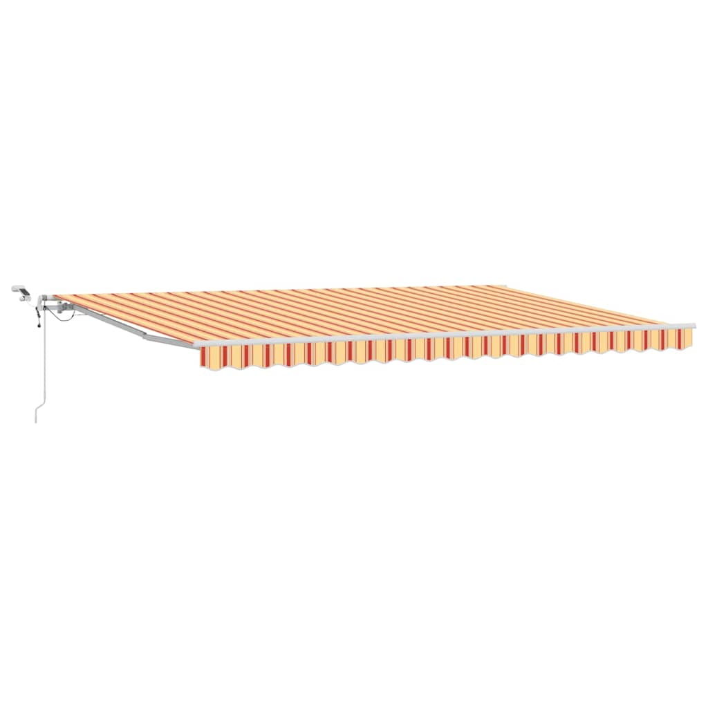 Innvendbar Markise Gul og oransje 500 × 350 cm
