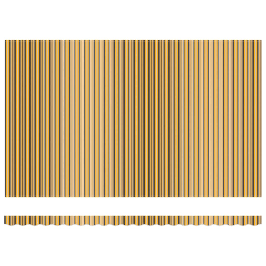 Markiseduk Flerfarget 500 × 350 cm Polyester