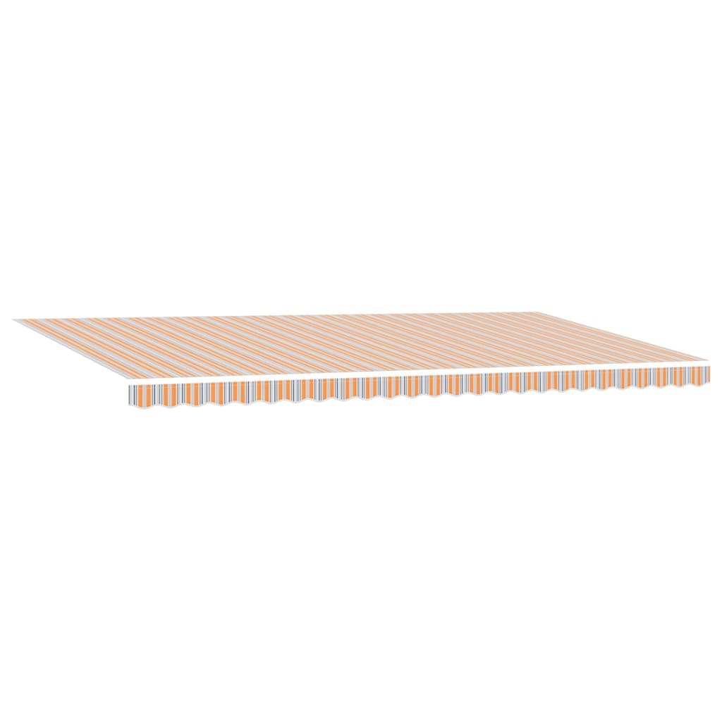 Innvendbar Markise Flerfarget 600 × 300 cm Stoff og Metall