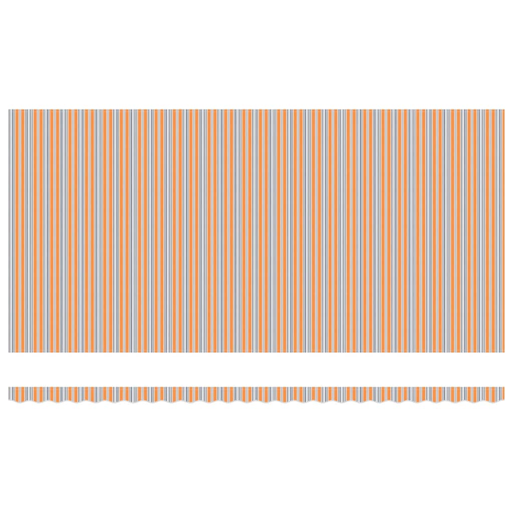 Innvendbar Markise Flerfarget 600 × 300 cm Stoff og Metall