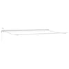 Innvendbar Markise Flerfarget 600 × 350 cm Stoff og Metall