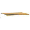 Innvendbar Markise Flerfarget 600 × 350 cm stoff