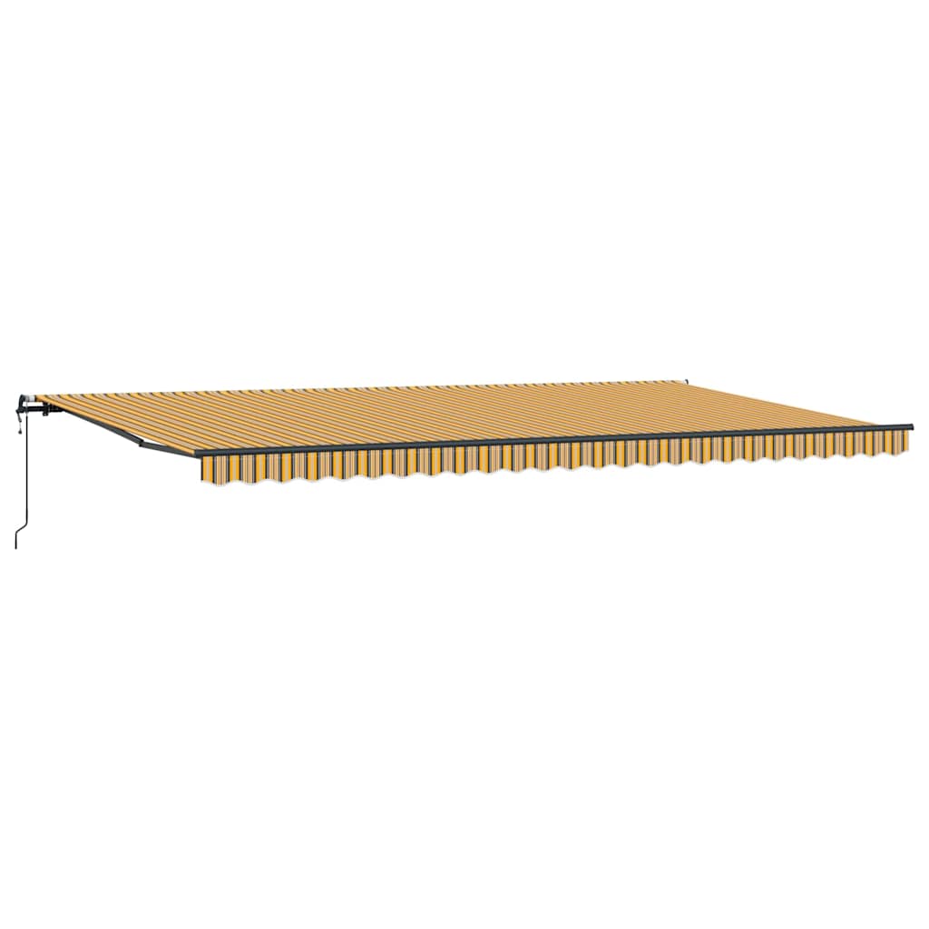 Innvendbar Markise Flerfarget 600 ×350 cm stoff