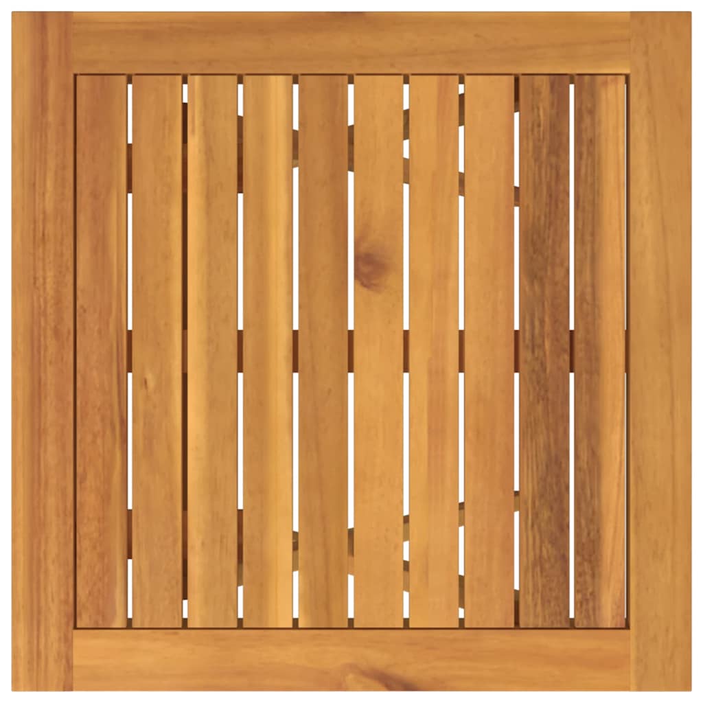 Hage Bistro Sett 3 pcs Brun heltre akasie