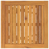 Hage Bistro Sett 3 pcs Brun heltre akasie