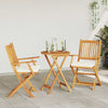 Sammenleggbart stol med pute 2 pcs Hvit 49 x 57.5 x 92cm