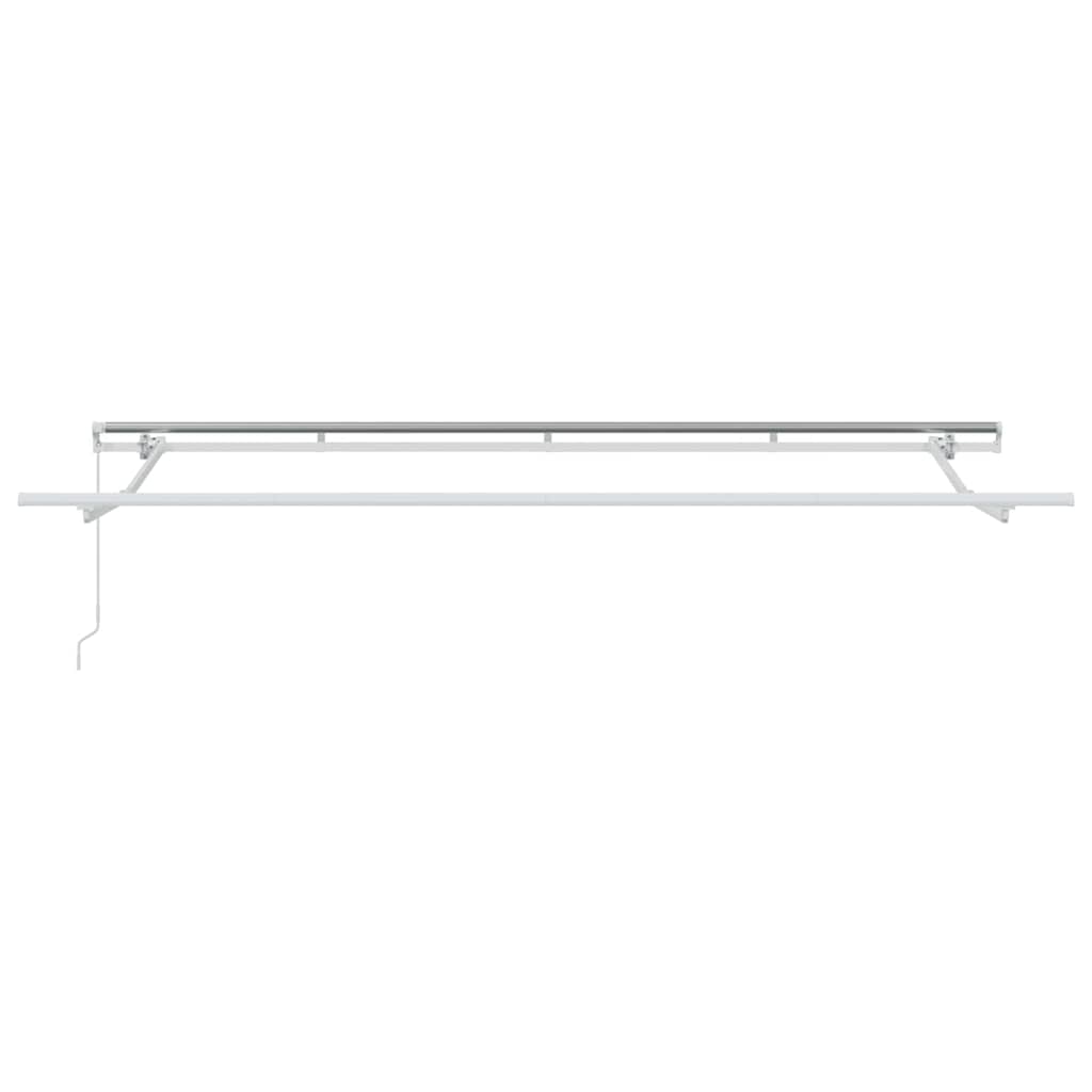 Markiseramme Hvit 4 x 2 m Metall