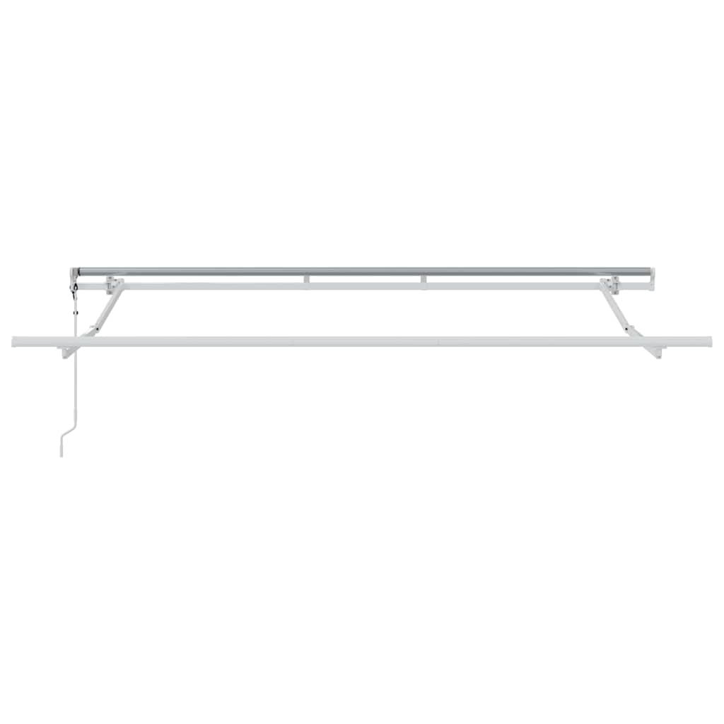 Markiseramme Hvit 3,5 x 2 m Metall