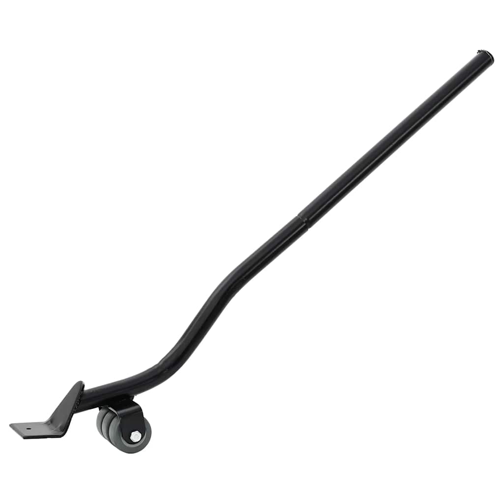 Møbelhjul 4 stk med løfter 14,5x13,5x4 cm stål 400 kg vidaXL