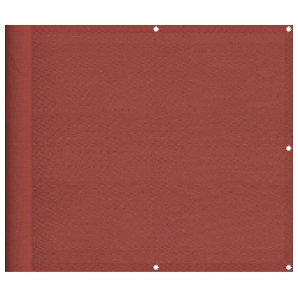 Balkongskjerm terrakotta 90x700 cm 100 % polyester oxford