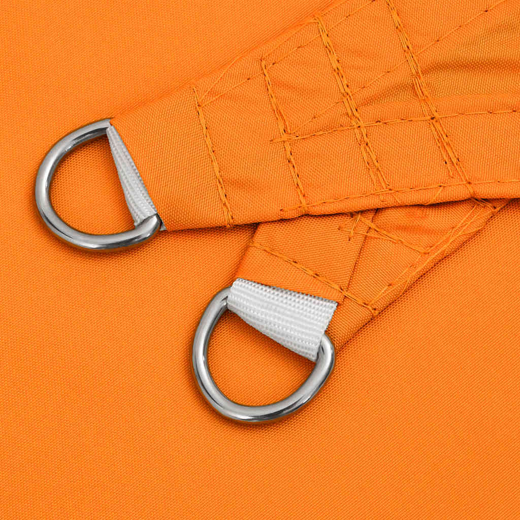 Solseil oransje 2x2x2 m 100 % polyester oxford