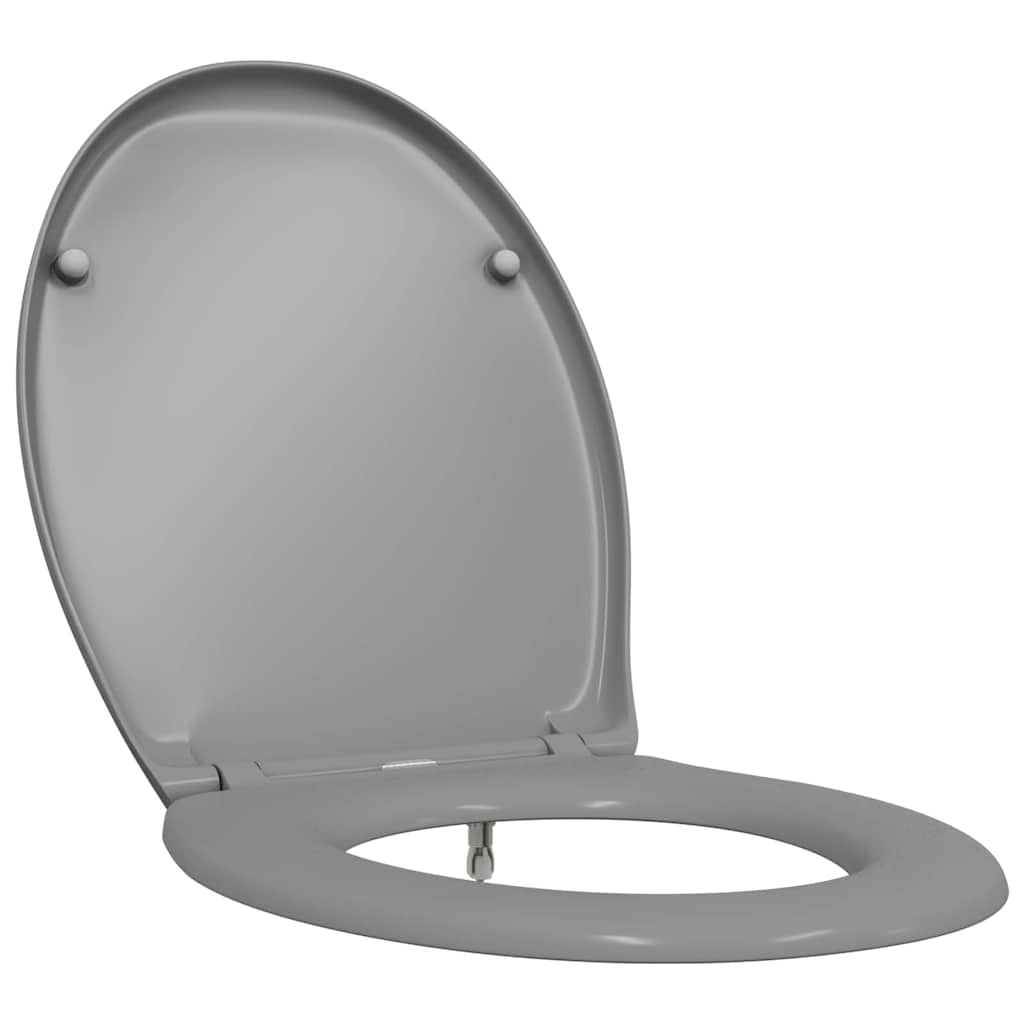 Toalettsete Grå 47 x 37 x 4 cm Duroplast