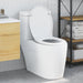 Toalettsete Hvit 47 x 37 x 4 cm Duroplast