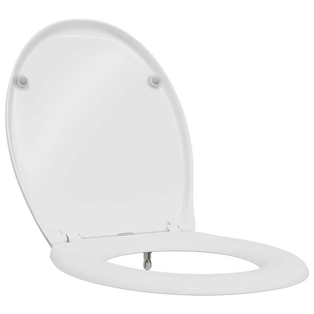 Toalettsete Hvit 47 x 37 x 4 cm Duroplast
