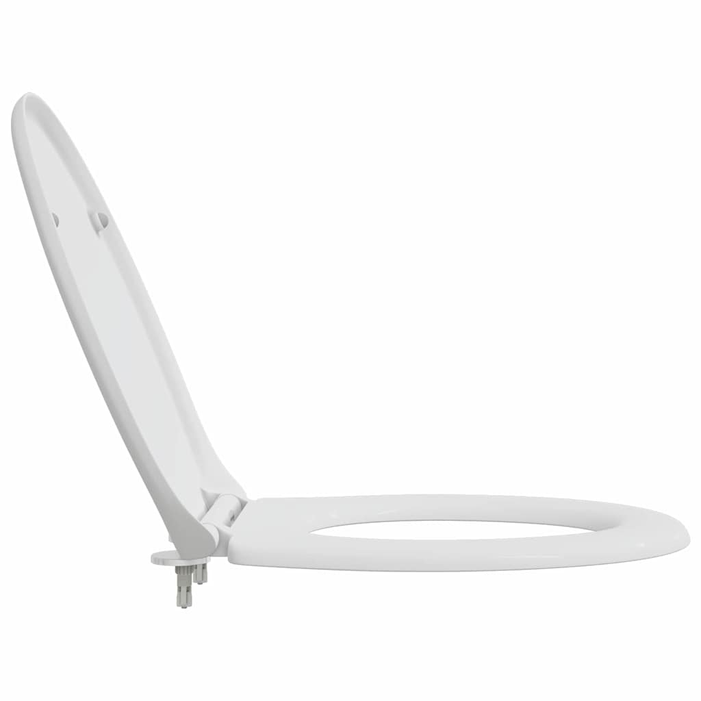 Toalettsete Hvit 47 x 37 x 4 cm Duroplast