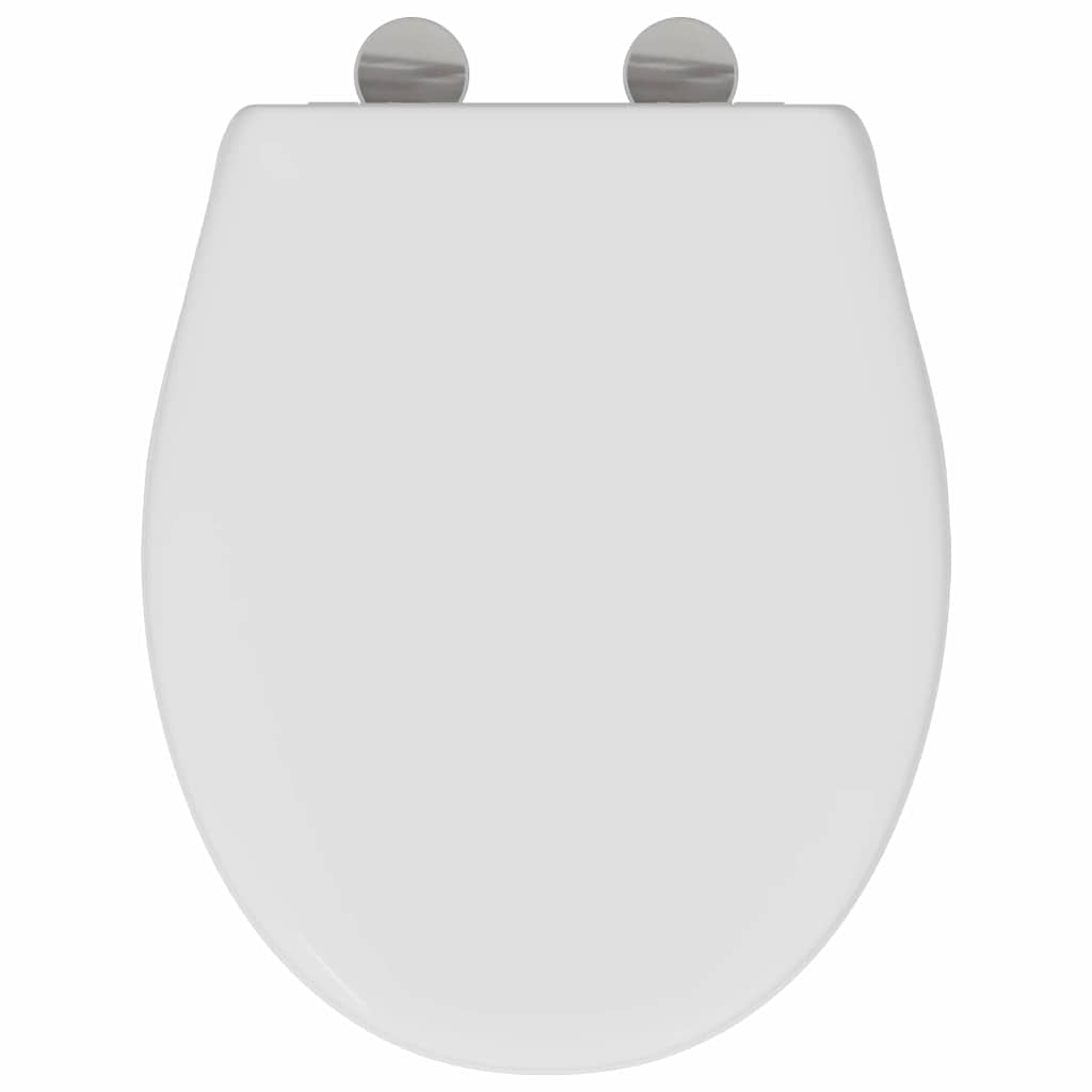 Toalettsete Hvit 47 x 37 x 4 cm Duroplast