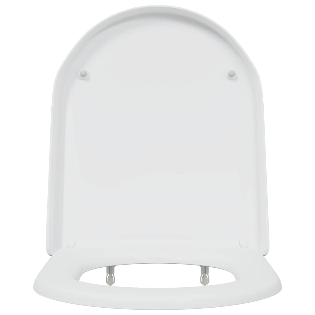 Toalettsete Hvit 49 x 36 x 4 cm Duroplast