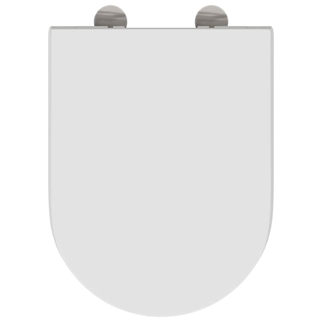 Toalettsete Hvit 49 x 36 x 4 cm Duroplast