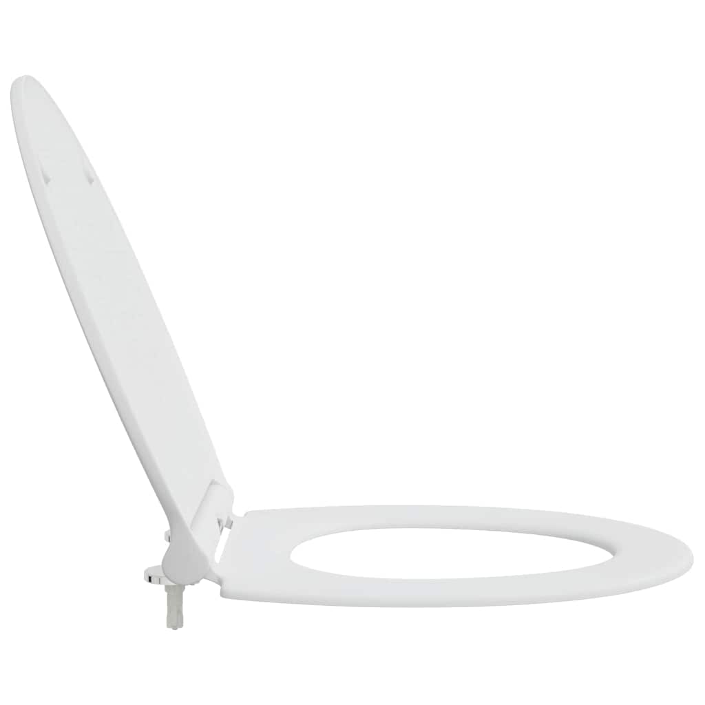 Toalettsete Hvit 45,5 x 37,5 x 3,8 cm Duroplast