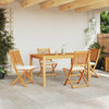 Sammenleggbart stol med pute 4 pcs Hvit 49 x 57.5 x 92cm