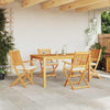 Sammenleggbart stol med pute 4 pcs Hvit 49 x 57.5 x 92cm