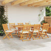 Sammenleggbart stol med pute 8 pcs Hvit 49 x 57.5 x 92cm